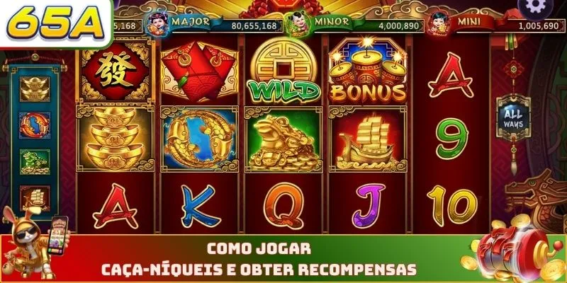 Como jogar caça-níqueis e obter recompensas