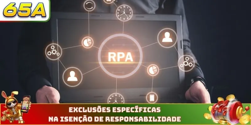 Exclusões específicas na isenção de responsabilidade
