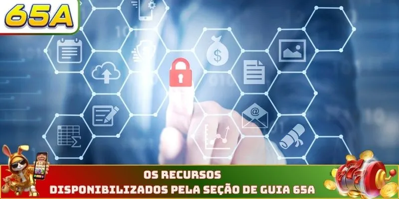 Os recursos disponibilizados pela seção de guia 65A