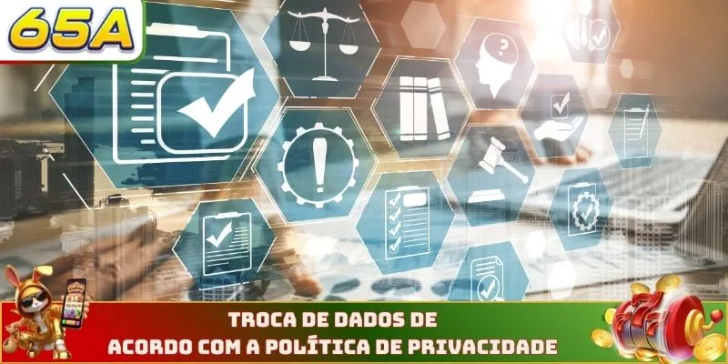 Troca de dados de acordo com a política de privacidade
