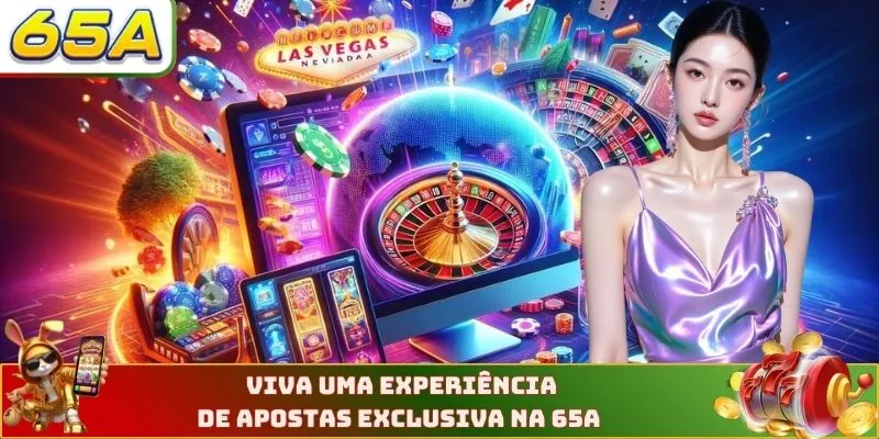 Viva uma experiência de apostas exclusiva na 65A